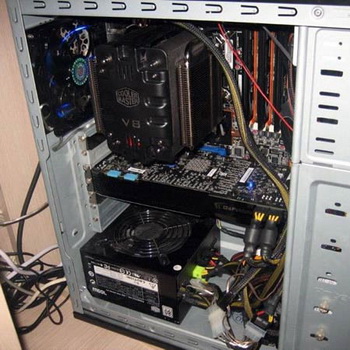 Gigabyte GeForce GTX 285 instaled